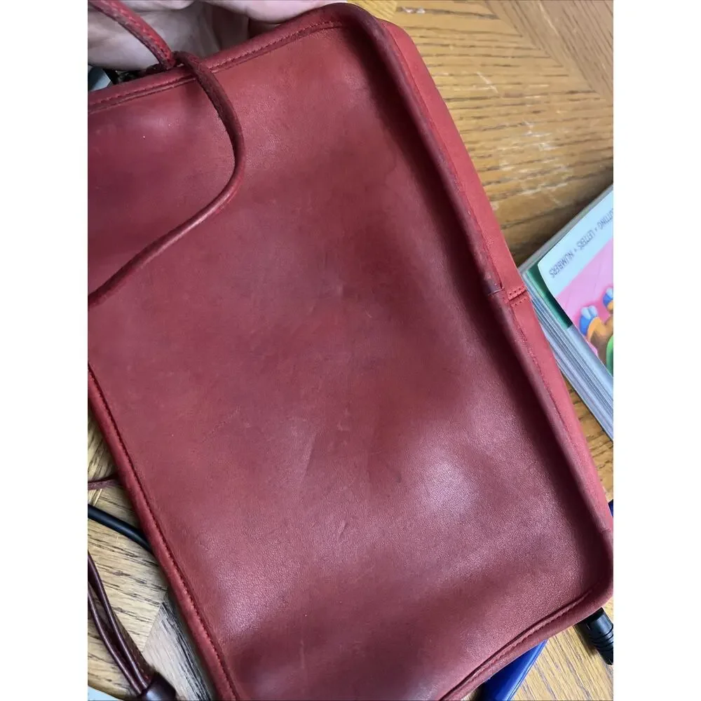 Coach Vintage Bonnie Cashin Basic Bag 6031 Zip Crossbody Clutch Bag RARE AS IS